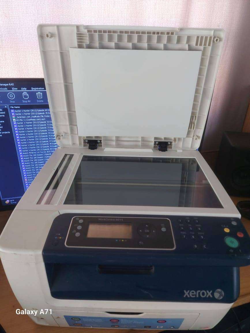 Xerox Workcentre 6015 A4 Colour Multifunction Laser Printer need new cartridges