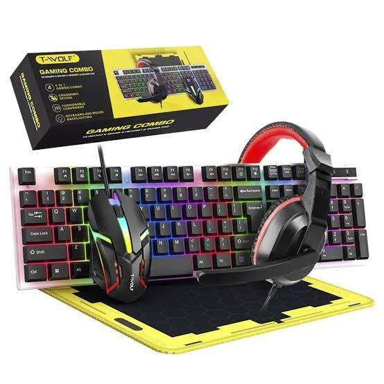 T-WOLF TF-240 4-in-1 Gaming Combo