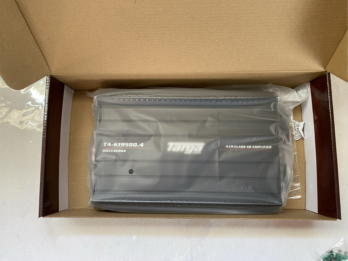 Targa TA-K19500.4 Killa 19500W 125RMSX4 4-Channel Amplifier