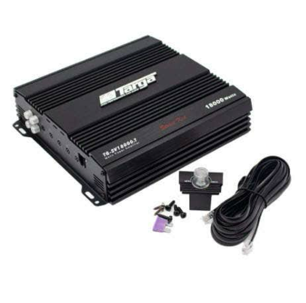 Targa Street Kid TG-SV18000.1 Monoblock Amplifier + bass controller