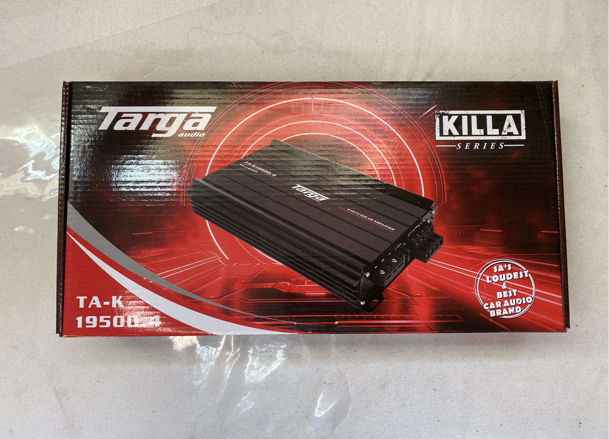 Targa TA-K19500.4 Killa 19500W 125RMSX4 4-Channel Amplifier