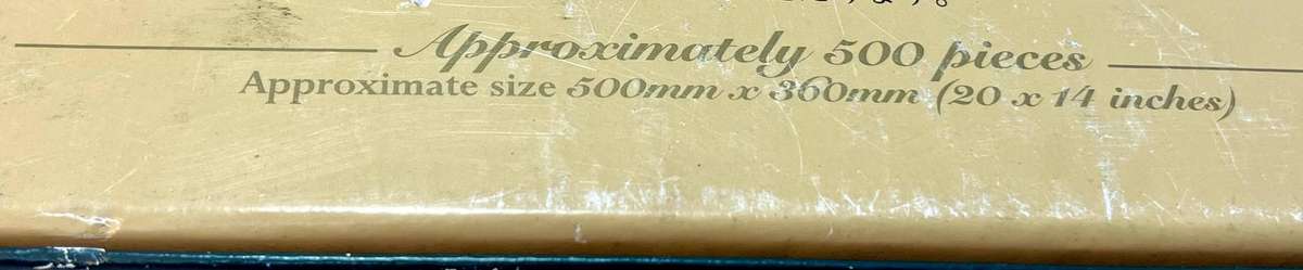 Wentworth Wooden Puzzle  Alexander Creswell Artwork (Item 3716)