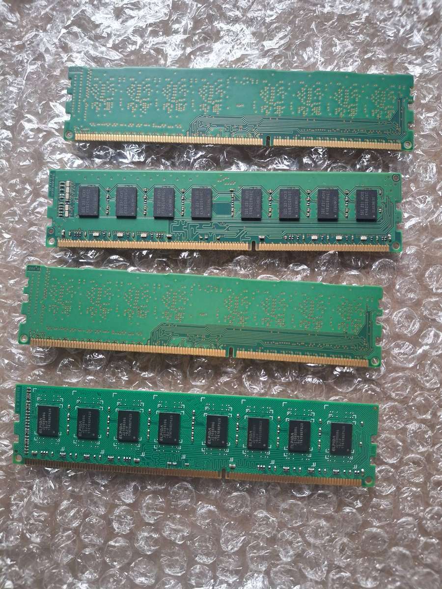 DDR3 16GB (4x4) 1600MHz Desktop RAM (Assorted)