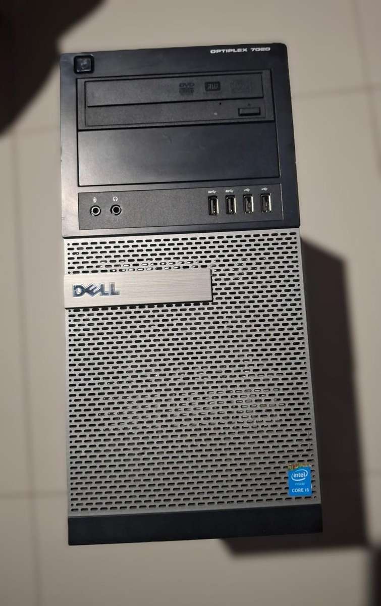 DELL optiplex 7020 mid tower PC case, with fan and optical drive