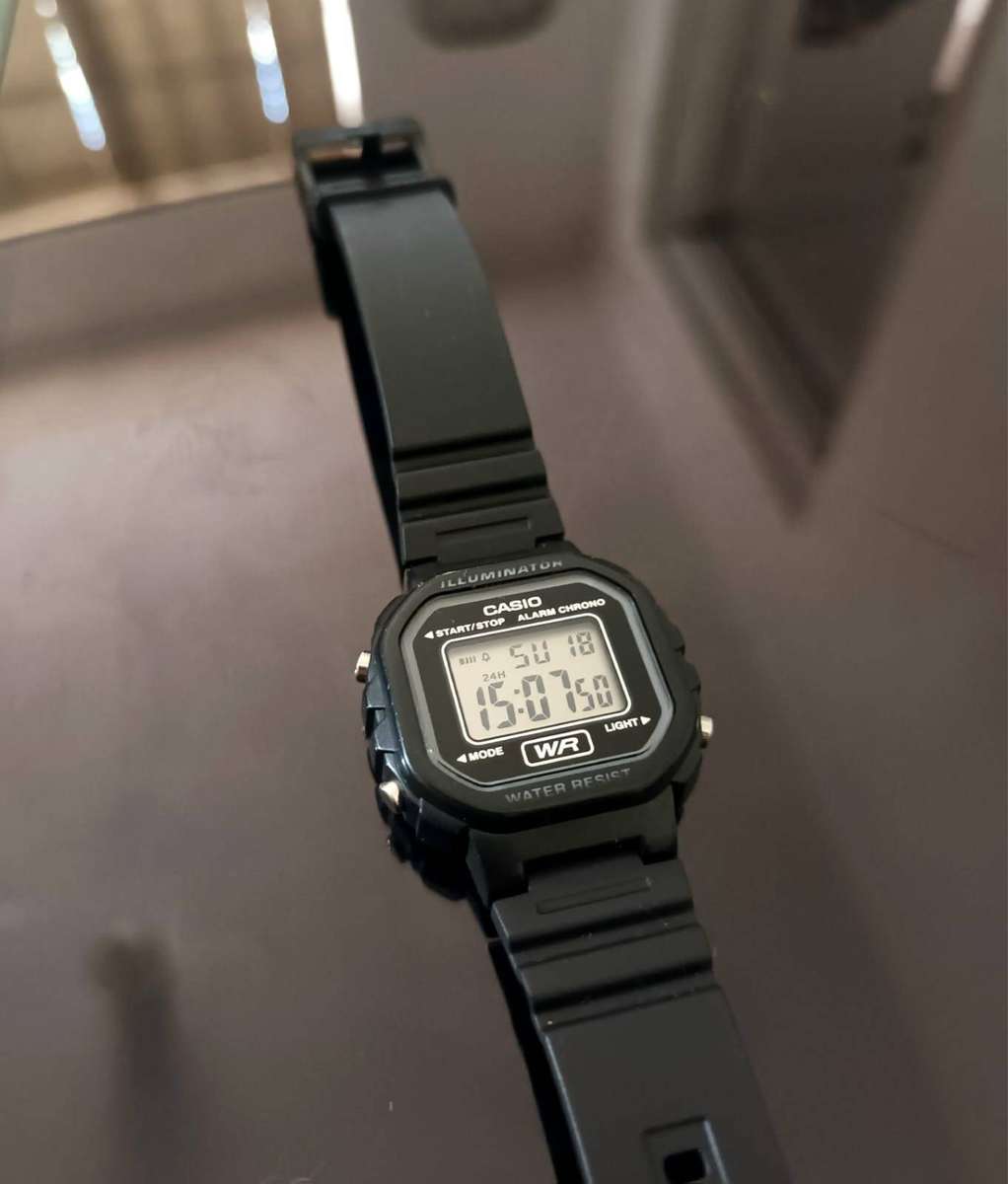 Casio LA20-WH Womans Digital Watch  Hardly Worn, Perfect Condition!