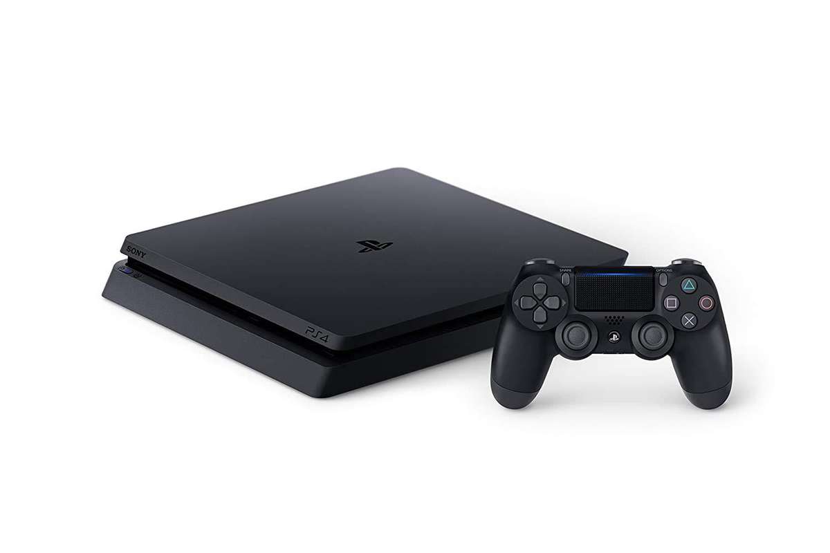 PlayStation 4 Slim (1TB & 2x Controllers)
