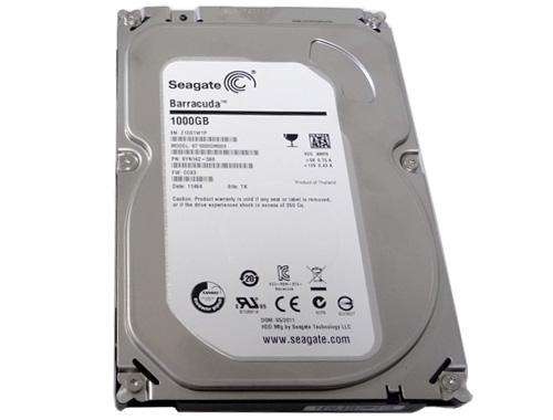 Seagate Barracuda 1TB 3.5" Internal Hard Drive (100%)