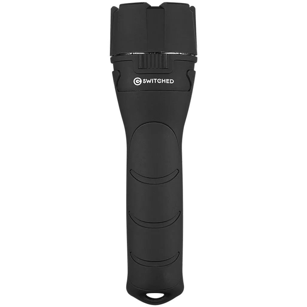 Switched 65 Lumen Flashlight - Black