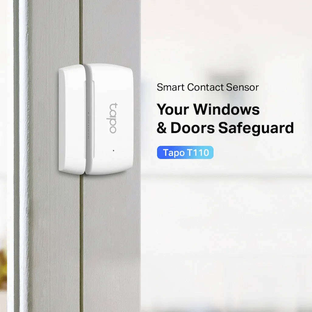 TP-Link Tapo T110 Smart 868mhz Door/Window Sensor with CR2032 Battery