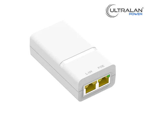 UltraLAN Gigabit 52V (30W) PoE Midspan Injector