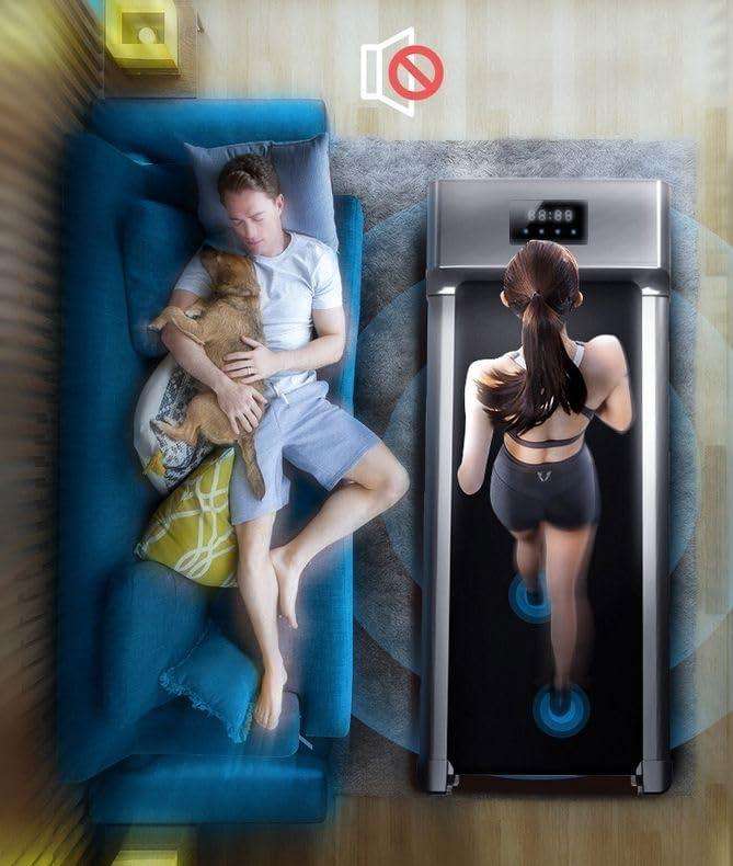 Sportino Walkingpad Portable Treadmill with Bluetooth for Fitness Apps