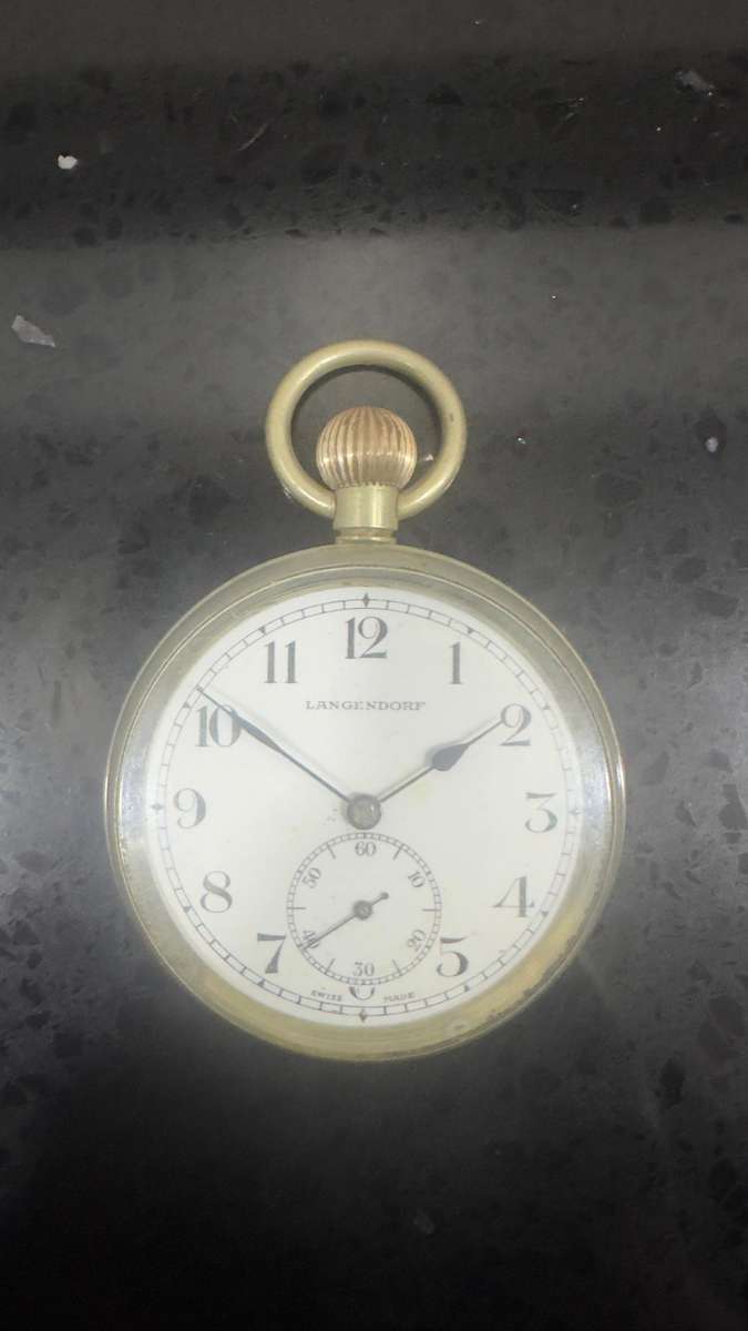 Vintage Langendorf Pocket Watch
