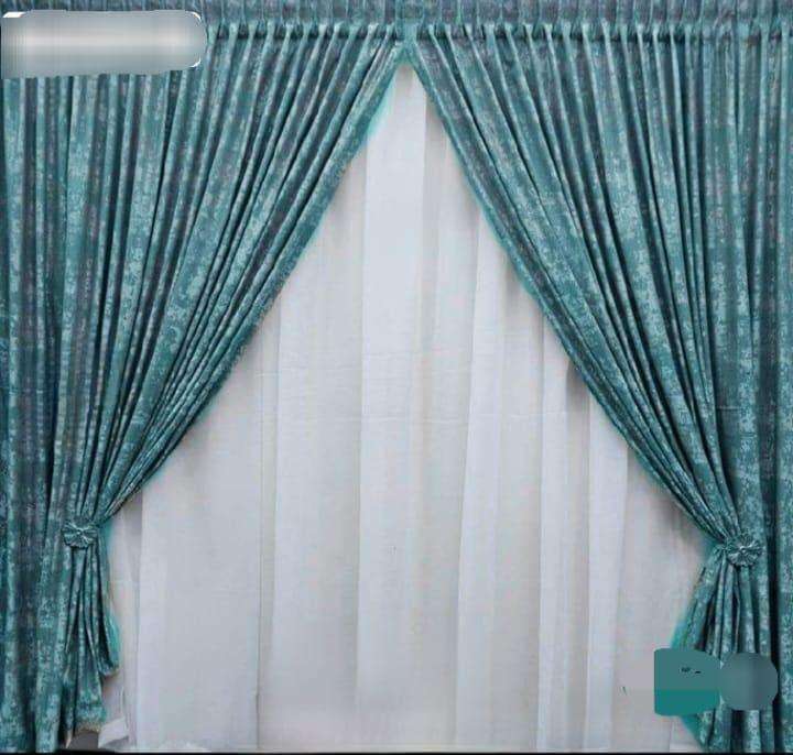 Super Queen 8pc Bedding Set Blue