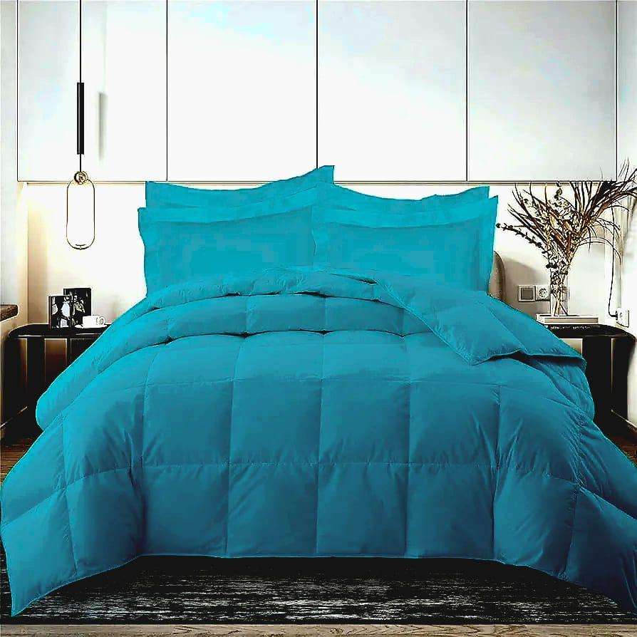 Super Queen 8pc Bedding Set Blue