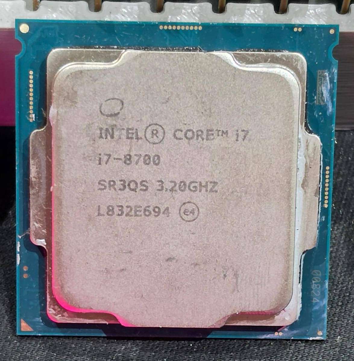 i7 8700 cpu only