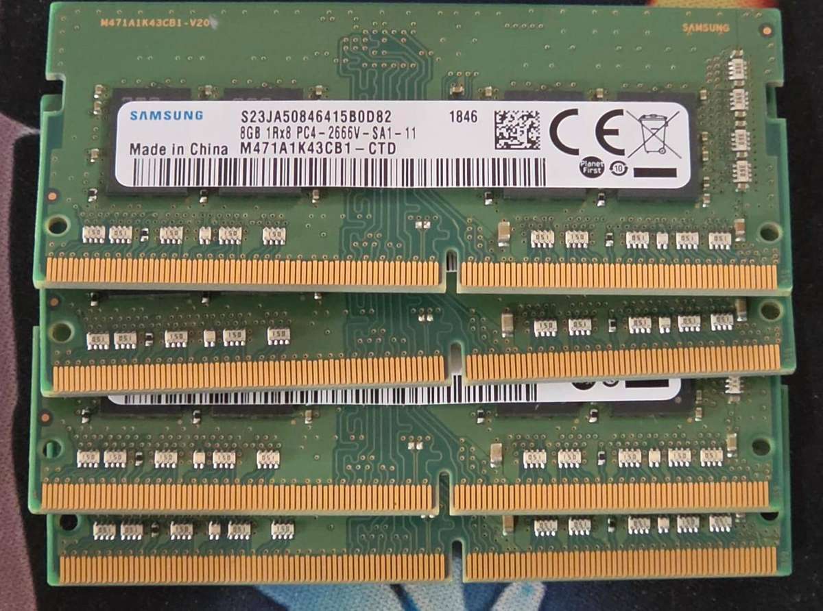 8gb ddr4 2666mhz Samsung laptop ram