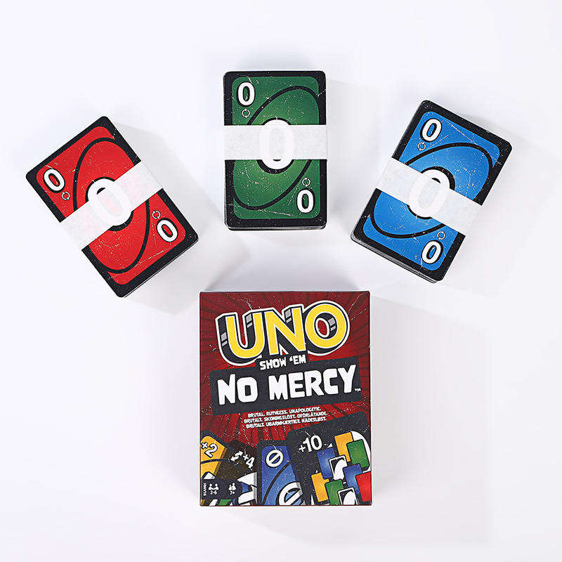 Uno Show 'Em No Mercy Card Game - Brown