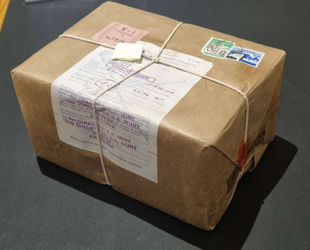 Sealed 1974 SA Mint Proof Set Parcel  5x Sets, Original Numismatic Packaging