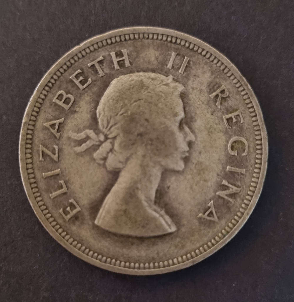 1946 Queen Elizabeth II - 2½ Shilling coin