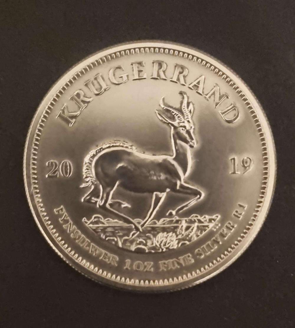 2019 1oz Silver Krugerrand