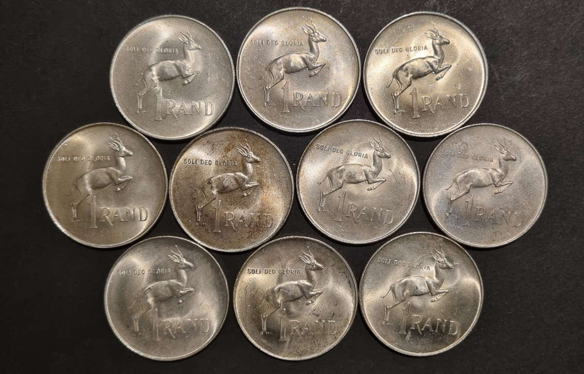 10 × 1966 R1 Coins