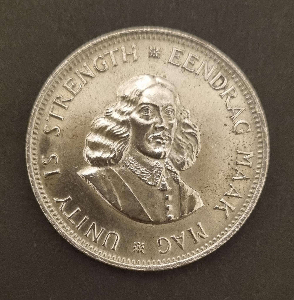 Hot Deal  1964 South Africa 20 cent coin  pristine condition