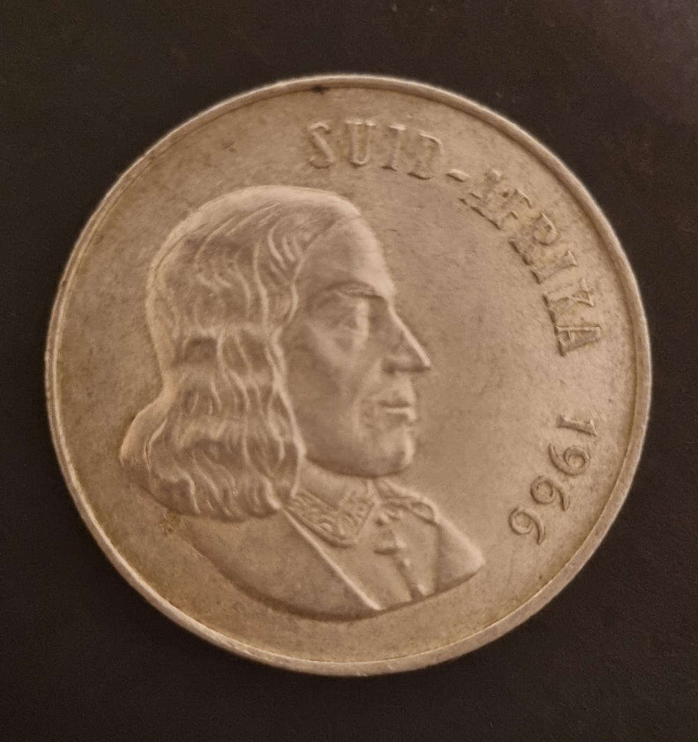 1966 Afrikaans R1 Coin