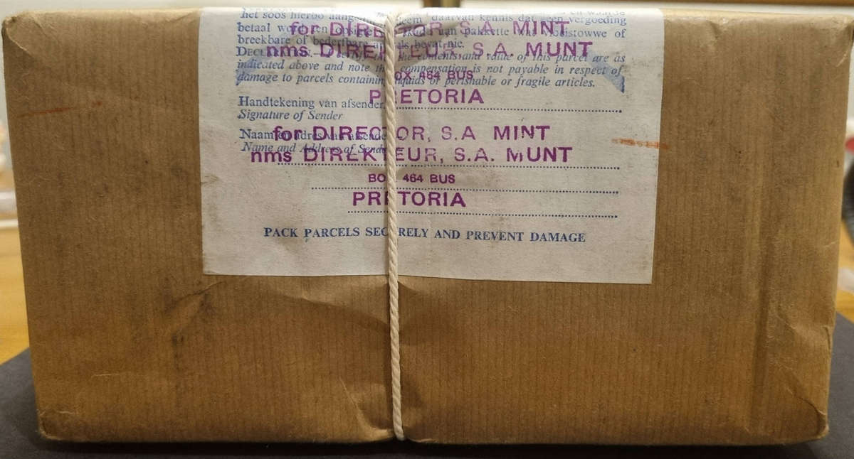 Sealed 1974 SA Mint Proof Set Parcel  5x Sets, Original Numismatic Packaging