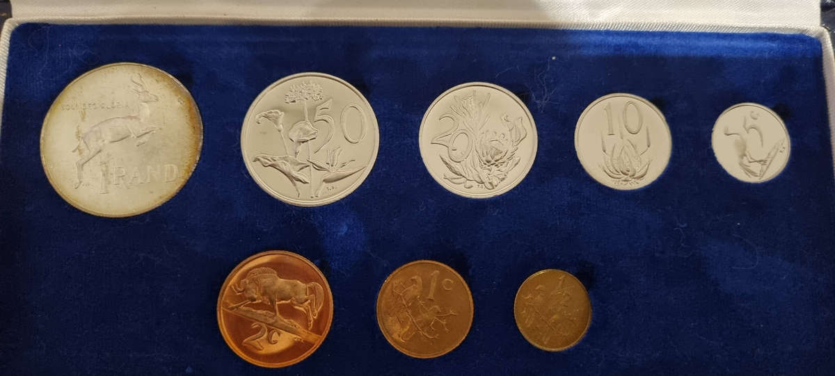 1971 South Africa Proof Coin Set