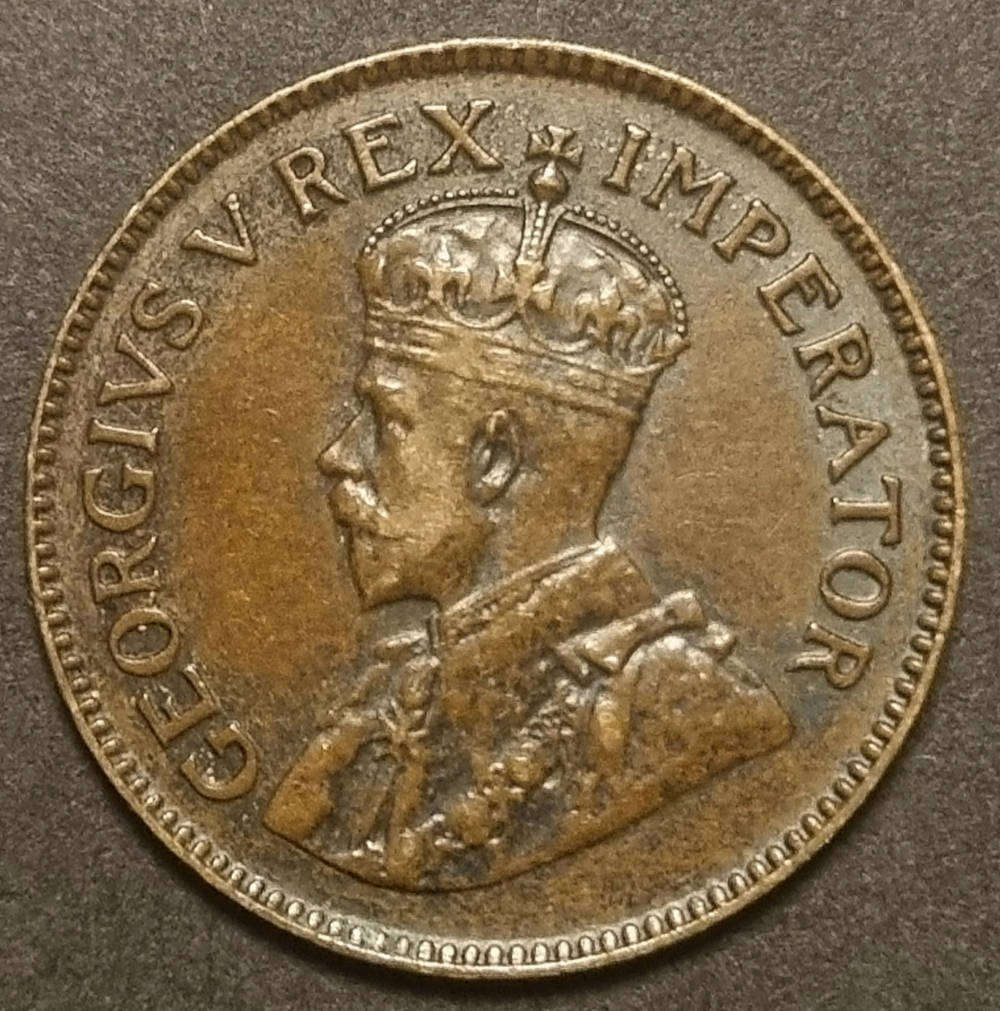 1928 South Africa ¼ Penny  King George V  Rare Historic Coin