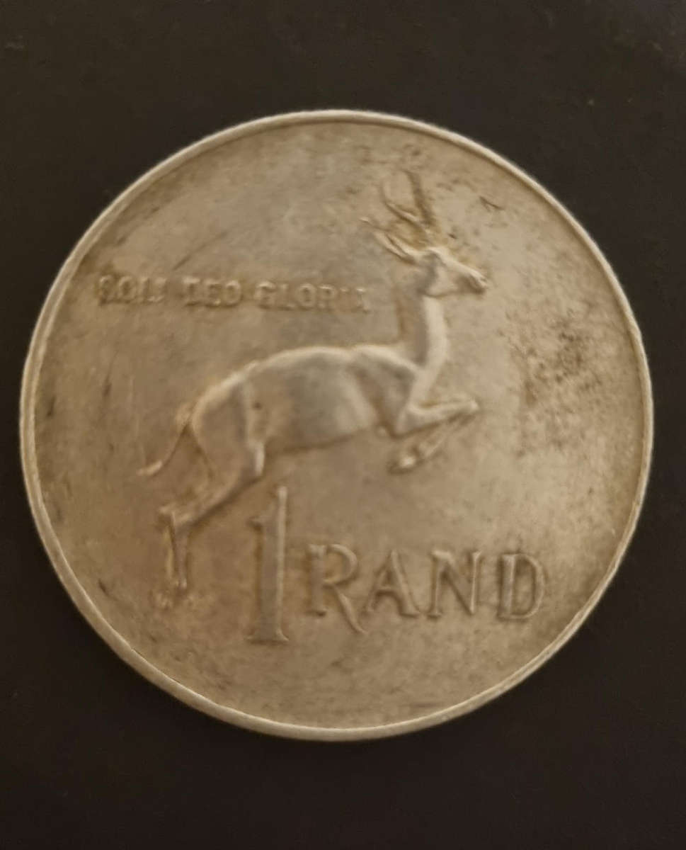 1966 Afrikaans R1 Coin