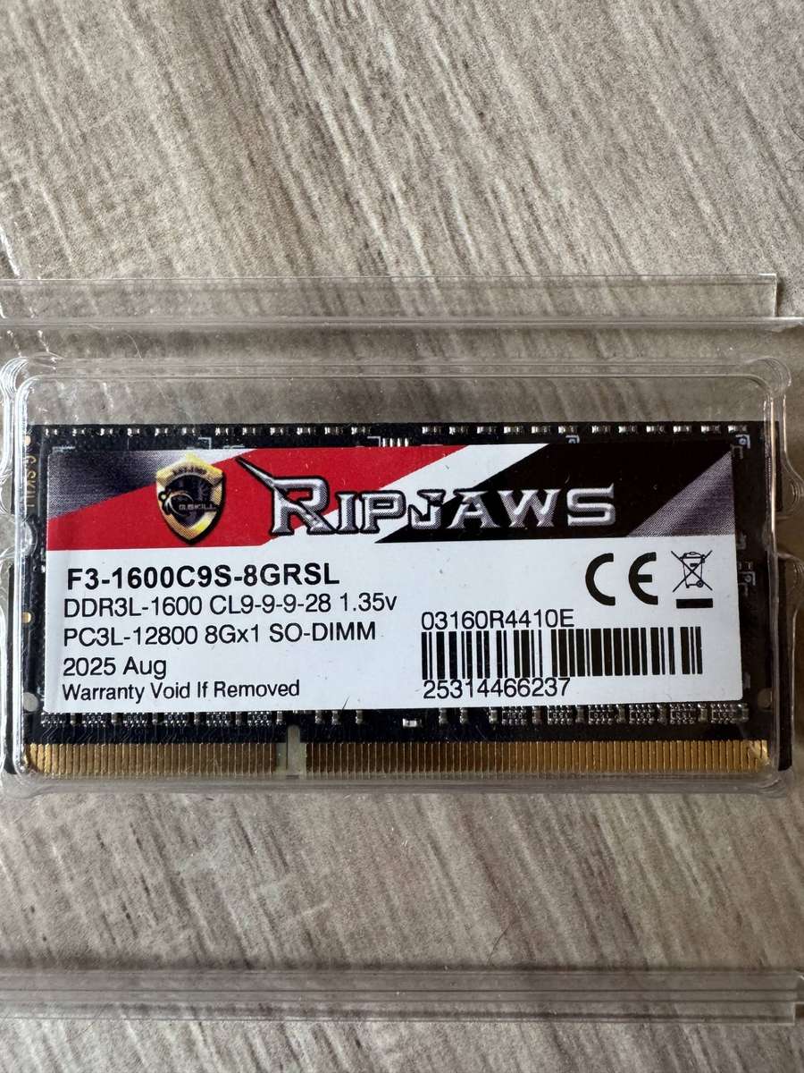 G.Skill Ripjaws 8GB DDR3L Laptop RAM