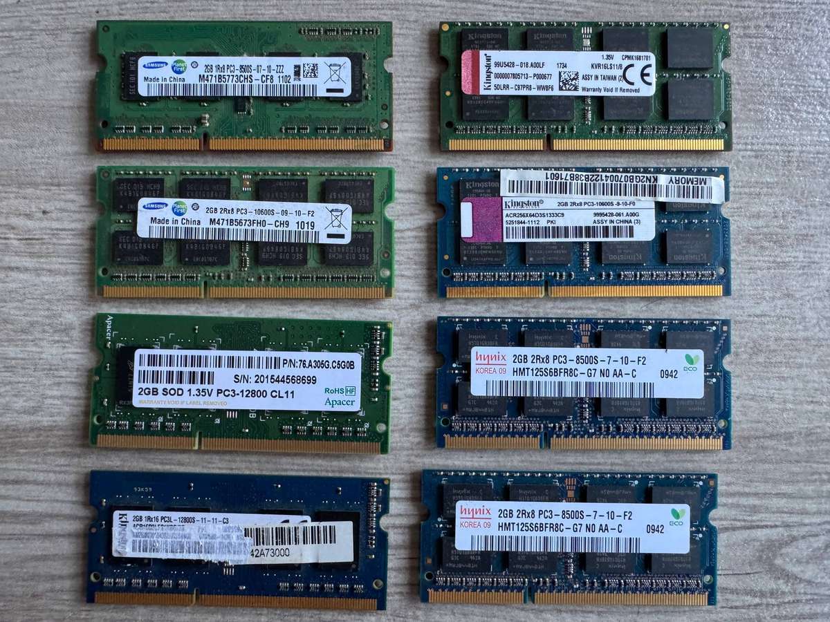 DDR3 SO-DIMM - Untested RAM - Sold as-is