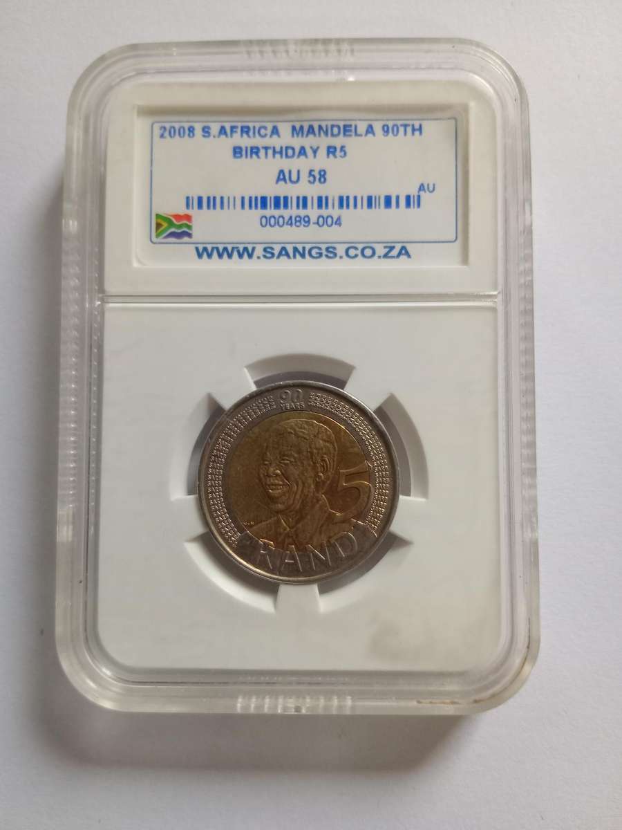 2008 Mandela 90th birthday R5 AU 58
