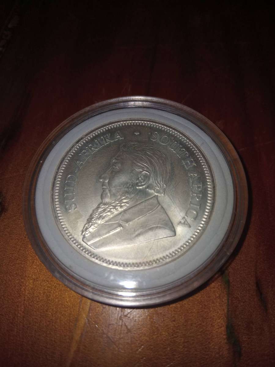1 OZ silver kruger rand