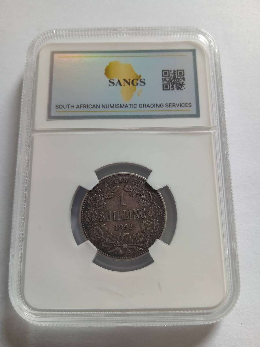 1892 1 Shilling VF 30