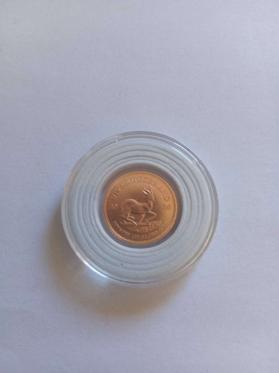 2020 Gold Krugerrand 1/ 10 ounce