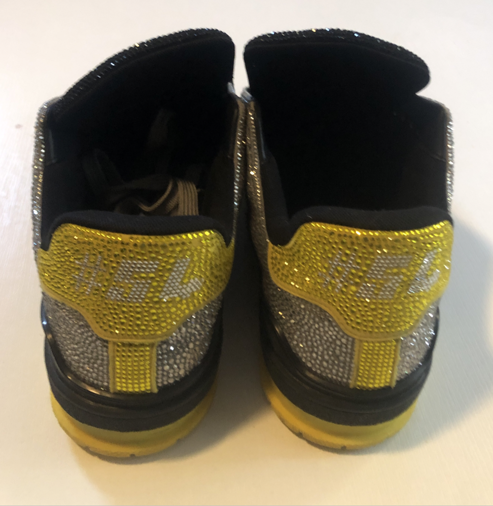 Crystal Studded Louis Vuitton Trainers