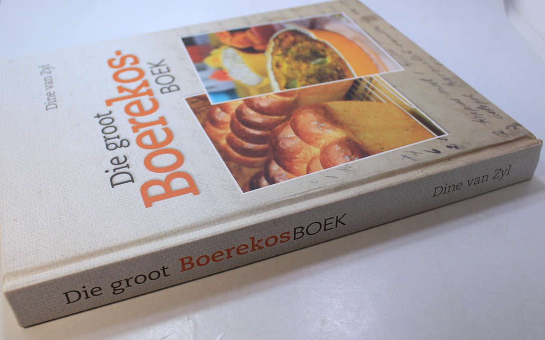 Die Groot Boerekos Boek by Dine van Zyl Hardcover Book
