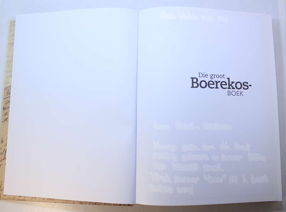 Die Groot Boerekos Boek by Dine van Zyl Hardcover Book