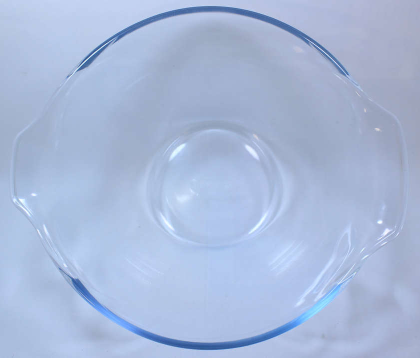 Large Genuine Pyrex Glass Classic 2.7l Mixing Bowl With Handles