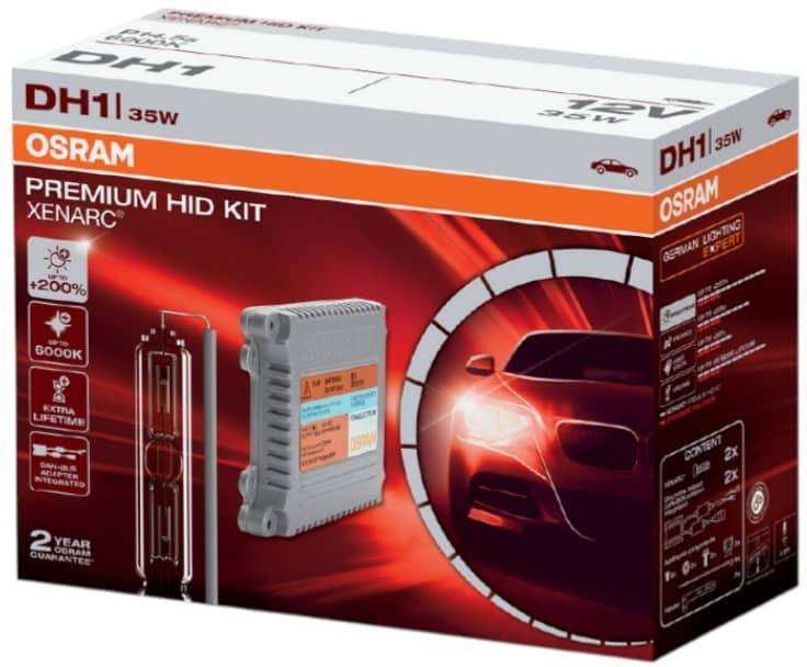 OSRAM DH1 PREMIUM HID KIT DH1 H1 APPLICATION 35W Set of 2 Headlight Various HID for Various (12 V, 3