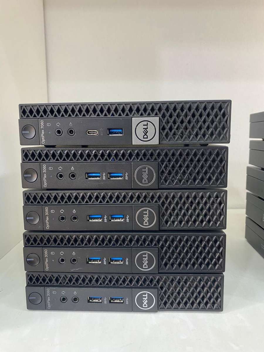 Dell Optiplex 3060 Tiny Core i5 - 8 Gen Mini Desktops 256 Ssd  8 Gb Ram DDR 4Dell Optiplex 3060 Tiny