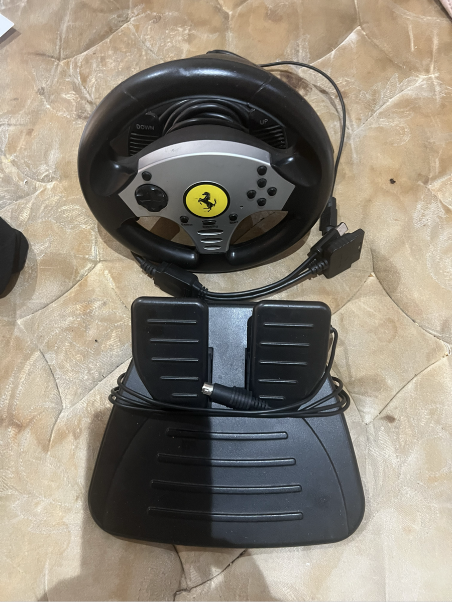 Ferrari Steering Wheel and Paddals for All Consoles/Laptops/Computers