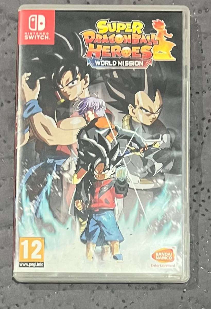 SUPER DRAGON BALL HEROES WORLD MISSION NINTENDO SWITCH GAME