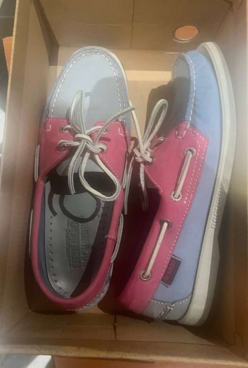 ORIGINAL AUTHENTIC SEBAGO DOCKSIDES SIZE 5 LADIES SLIP ON SHOES