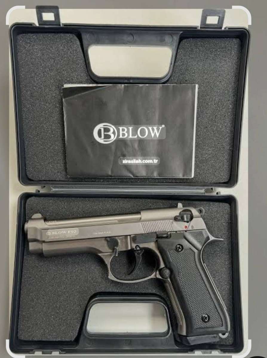 Blank Gun Blow F92 silver