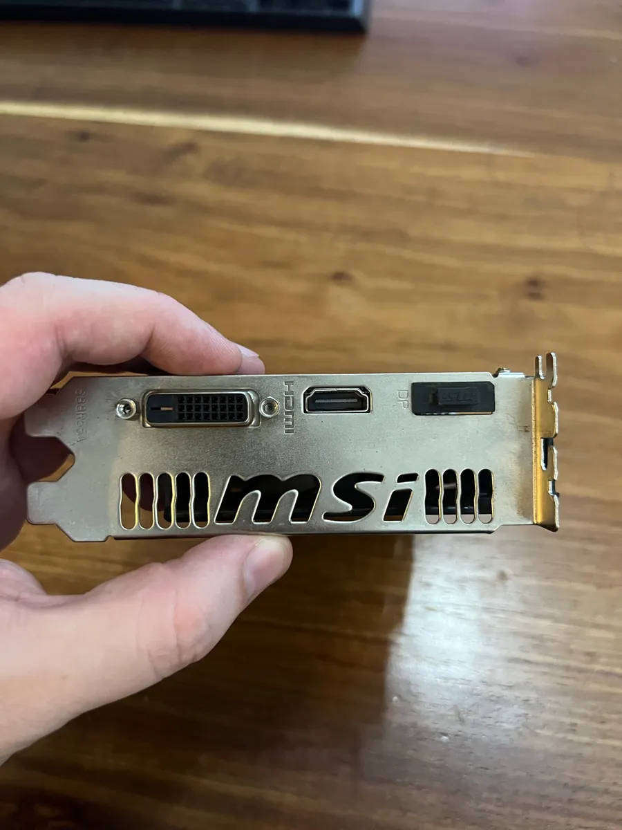 MSI GeForce GTX 1050 Ti Aero ITX OC 4GB GDDR5