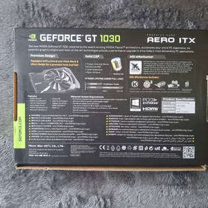 MSI GeForce GT 1030 Aero ITX 2GB GDDR5 64 bit OC Graphics Card