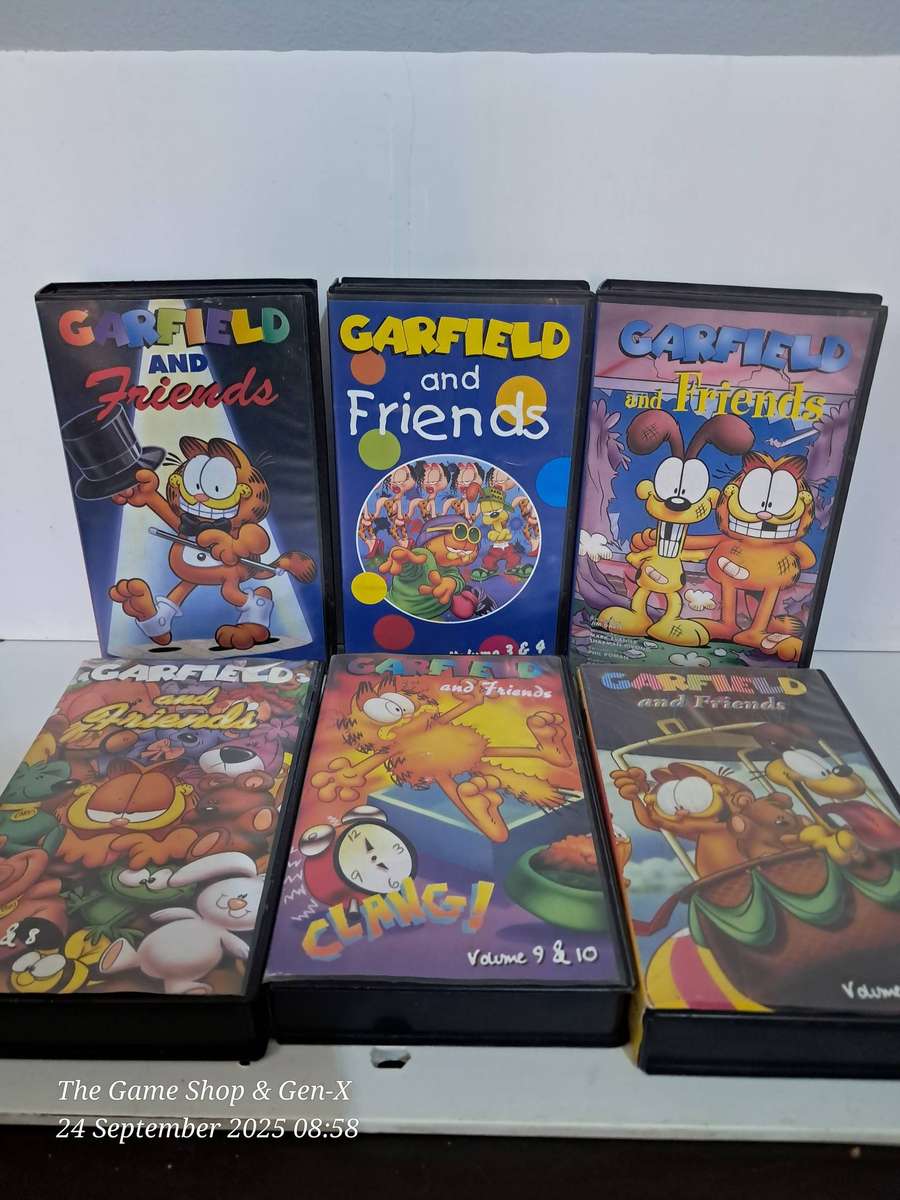 VHS:  Garfield & Friends Volume 1 -12 1997/1998